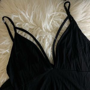 Pretty Little Thing black dress